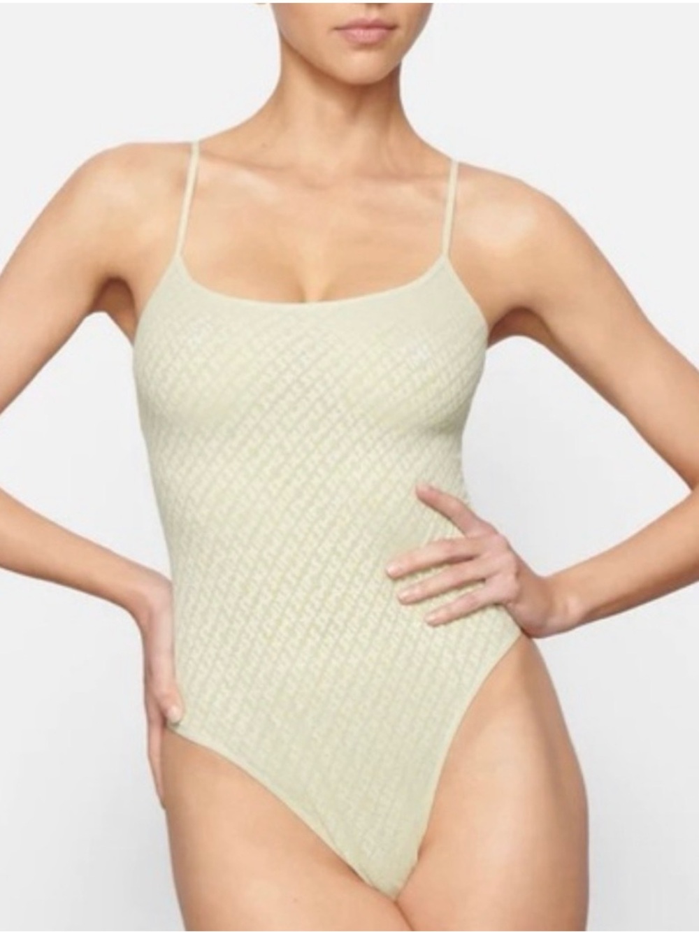 Skims logo bodysuit